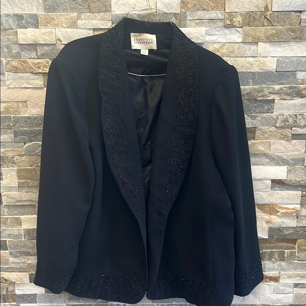 Executive Collection Escada Women's Black Jacket